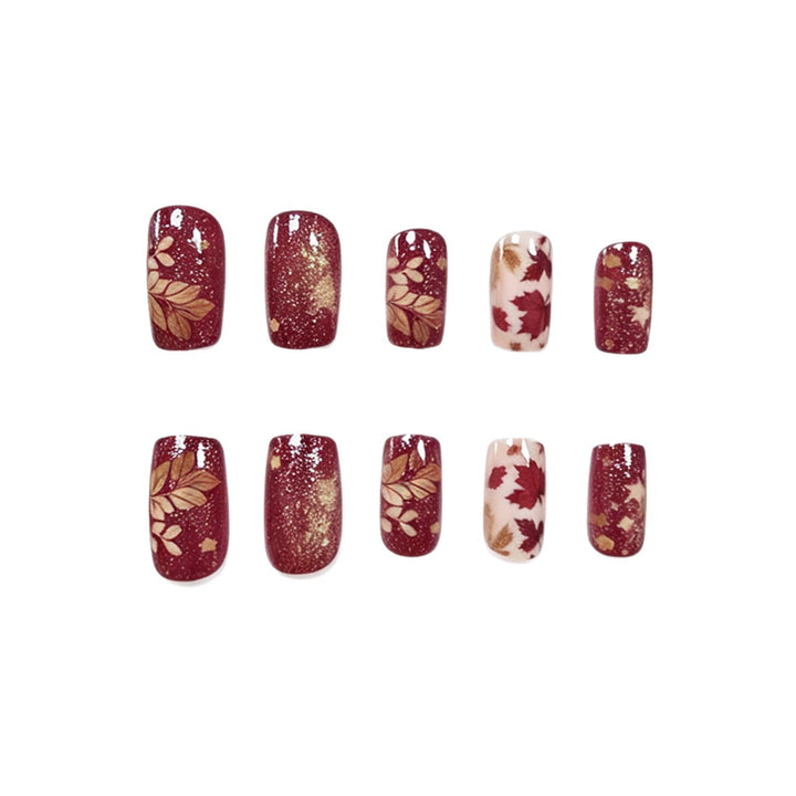 Autumn Leaves Nail Art Stornfield