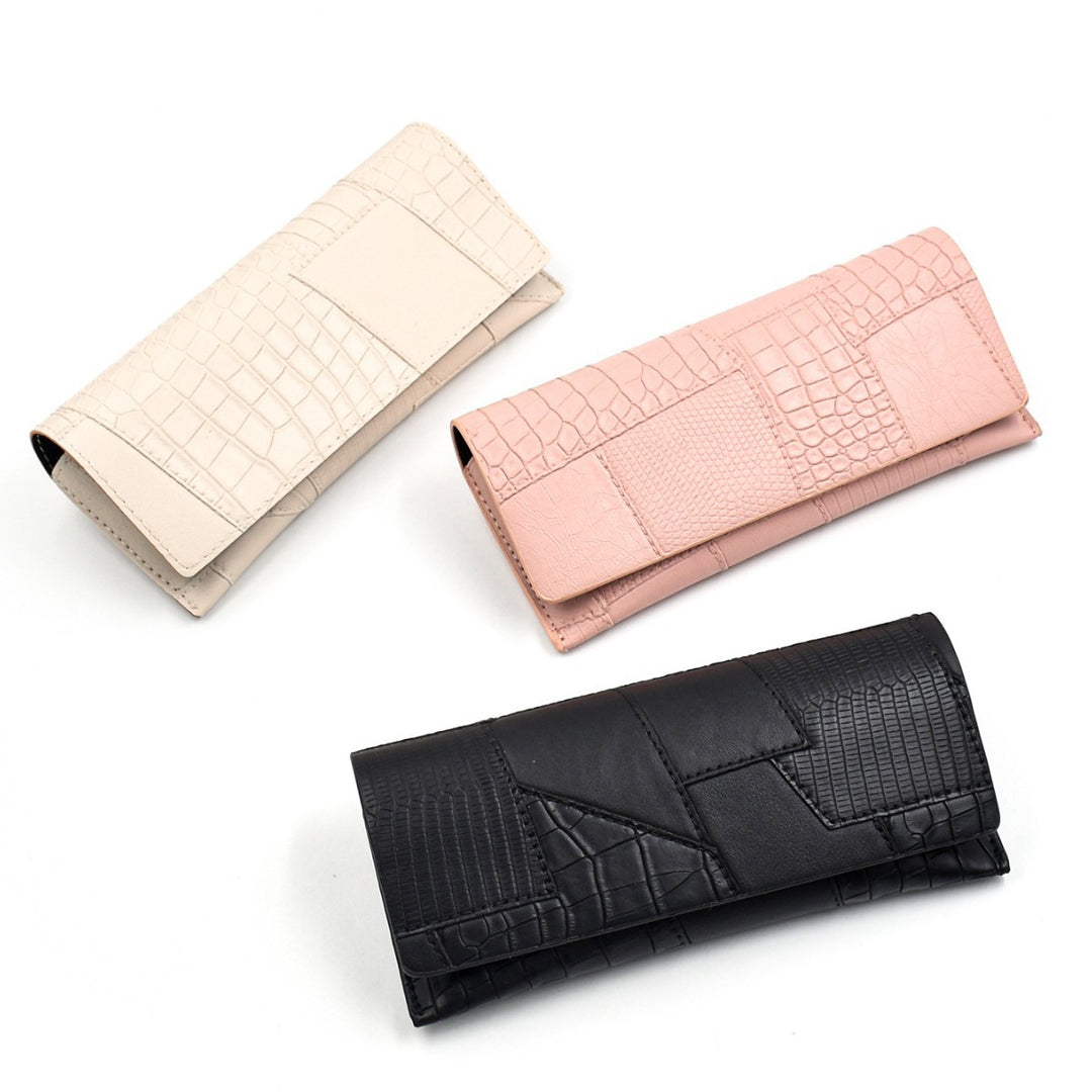 Luxury Croc-Embossed Clutch Wallet Stornfield
