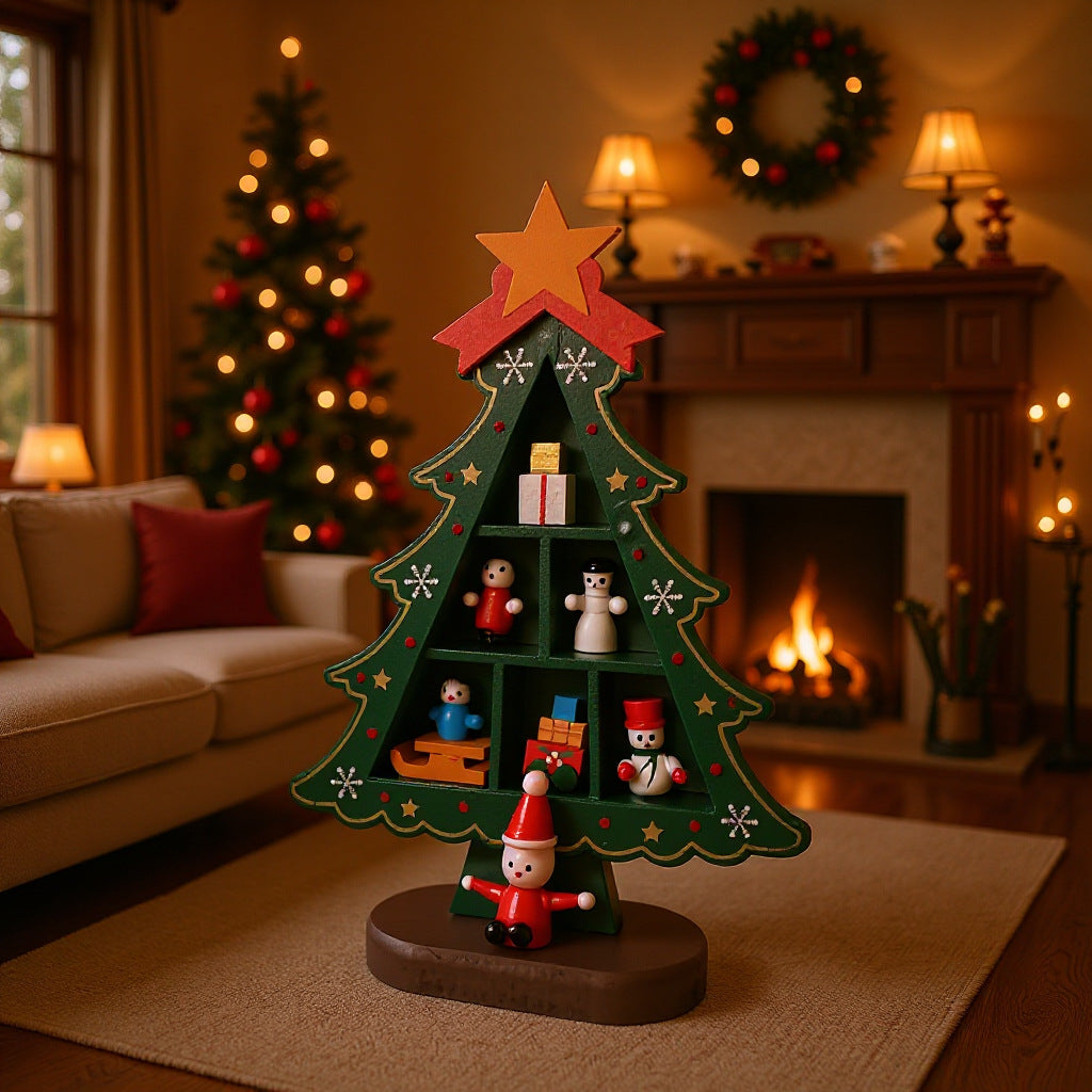 Decorative Christmas Tree Shelf