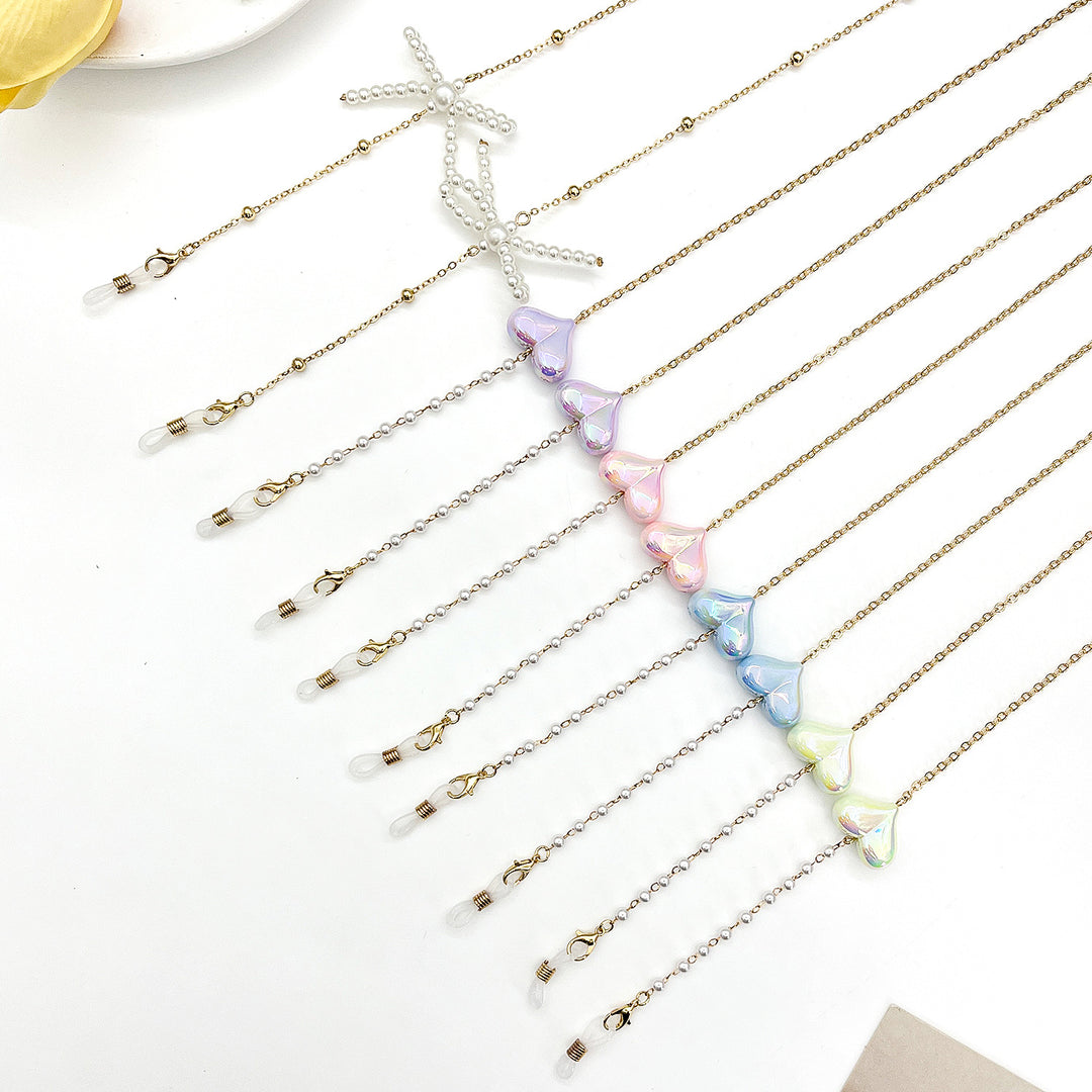 Heart-Detail Eyewear Chain Stornfield