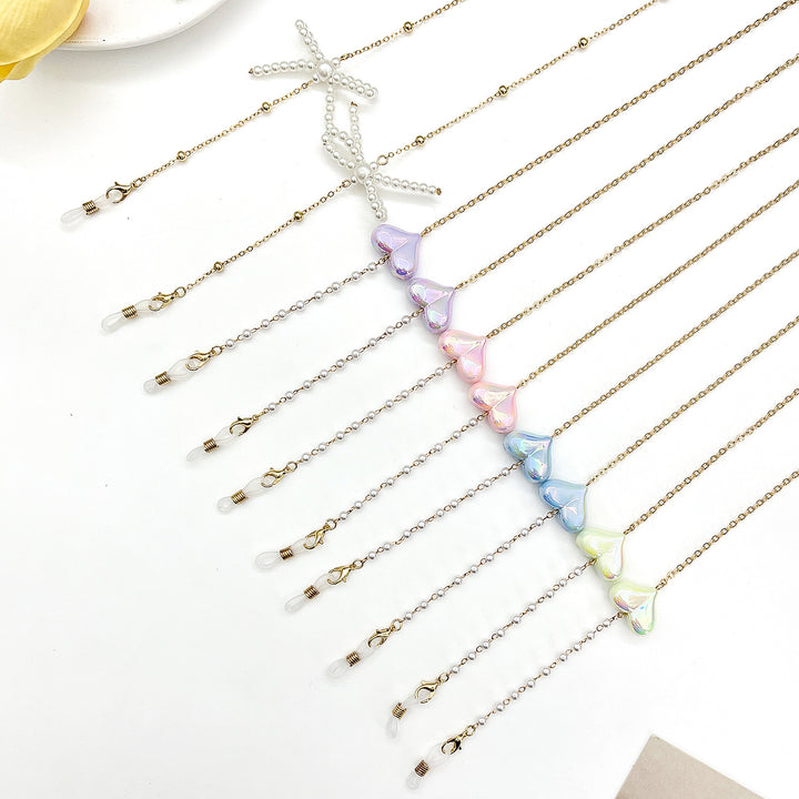 Heart-Detail Eyewear Chain Stornfield