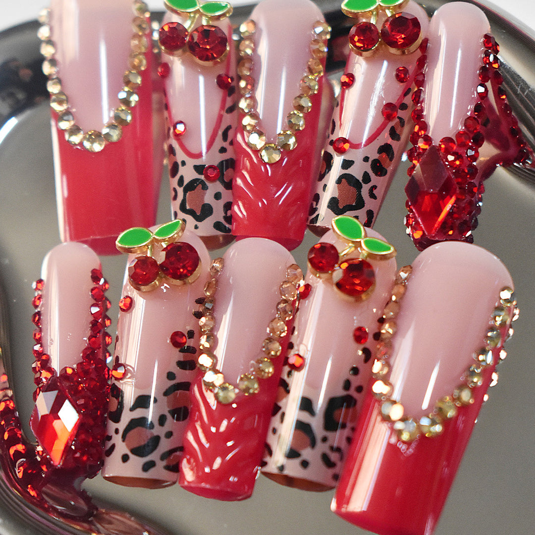 Floral Accent Nail Art Extensions Stornfield
