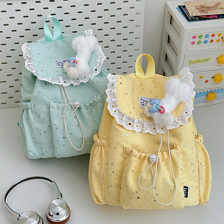 Charming Star-Patterned Backpack Stornfield