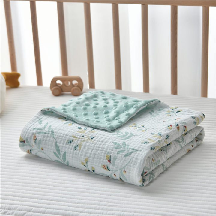 Plush Quilted Double-Sided Baby Blanket Stornfield