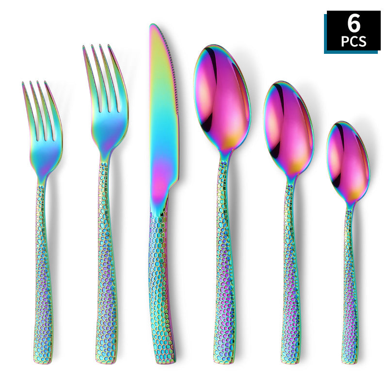 Stylish and Colorful Cutlery Set Made of Stainless Steel Stornfield