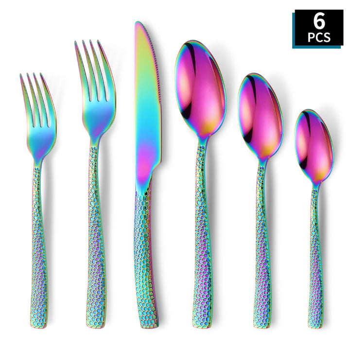 Stylish and Colorful Cutlery Set Made of Stainless Steel Stornfield