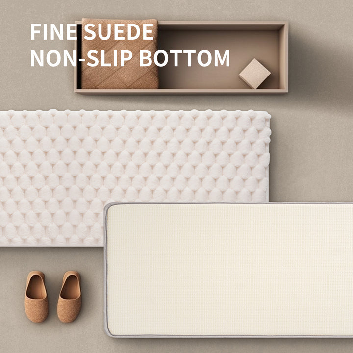 Honeycomb Pattern Bath Mat