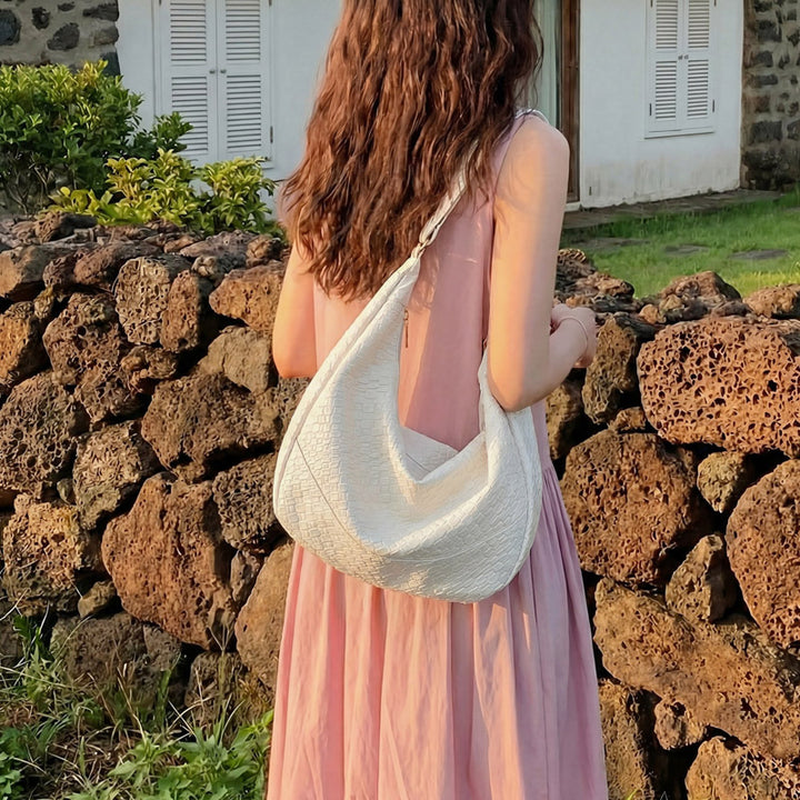WoWoven Textured Hobo Handbag Stornfield