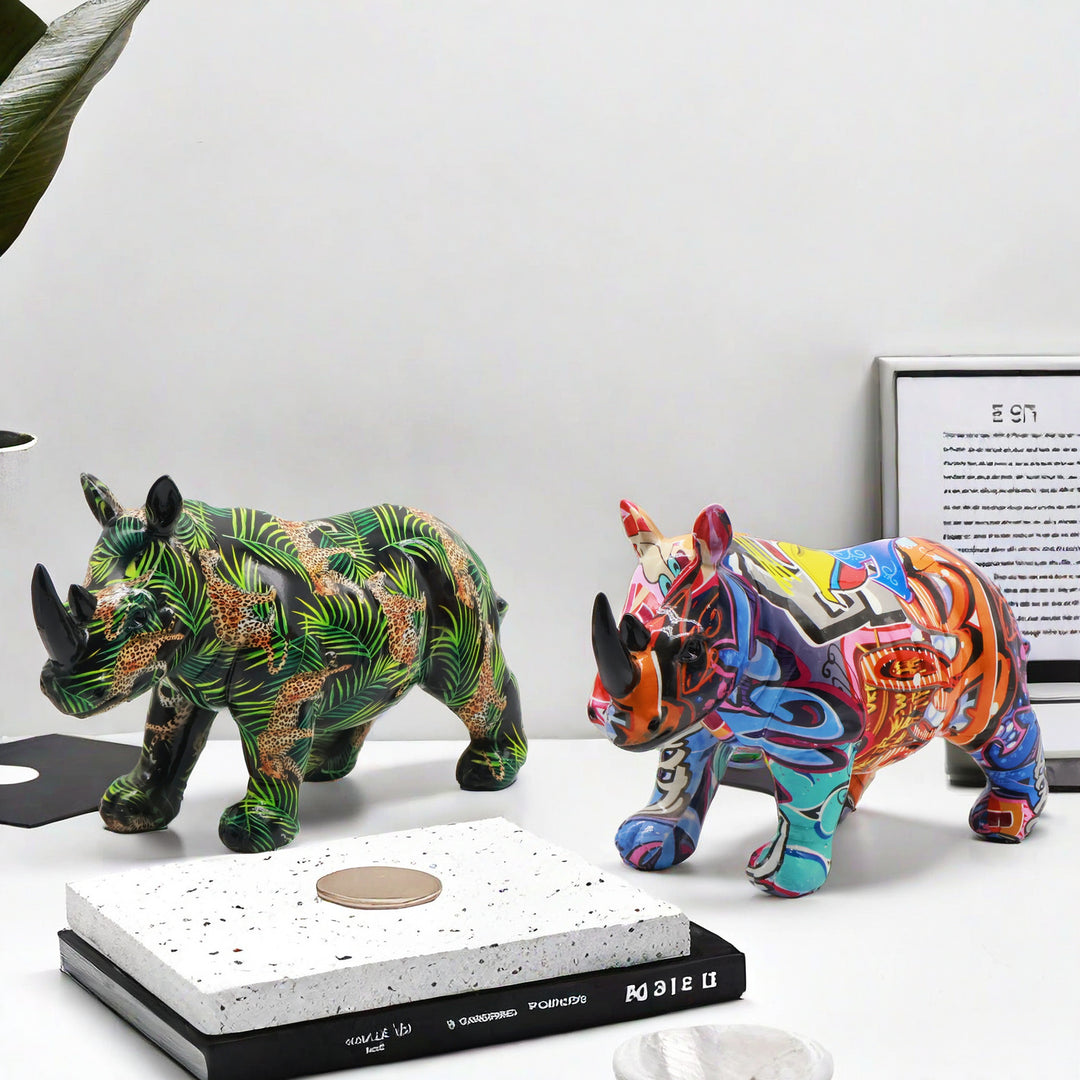 Artistic Rhino Figure Stornfield