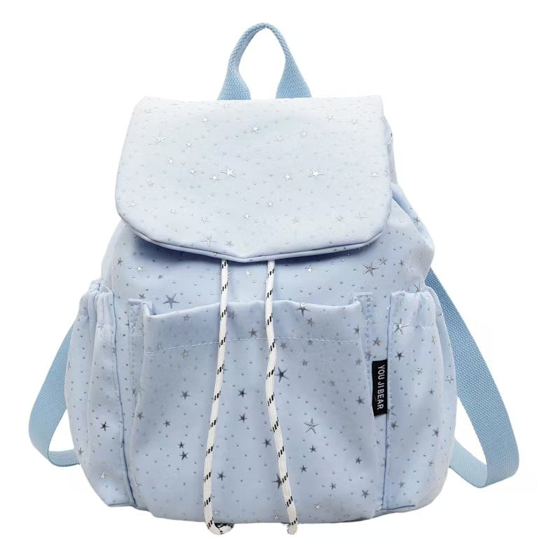 Starry Print Casual Backpack Stornfield