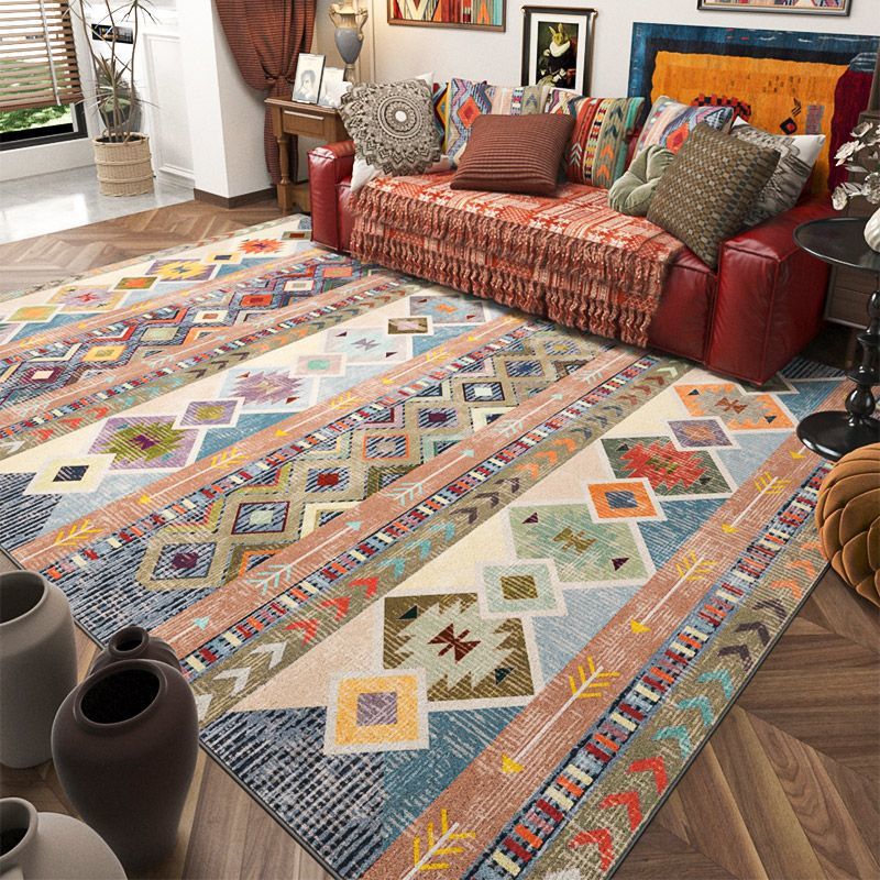Geometric Pattern Area Rug Stornfield
