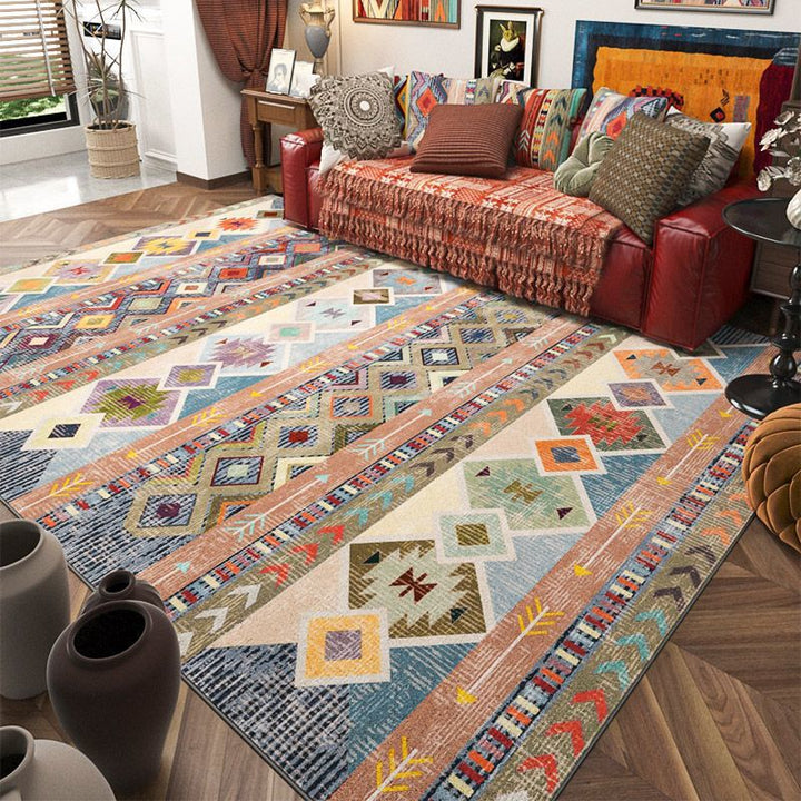 Geometric Pattern Area Rug Stornfield