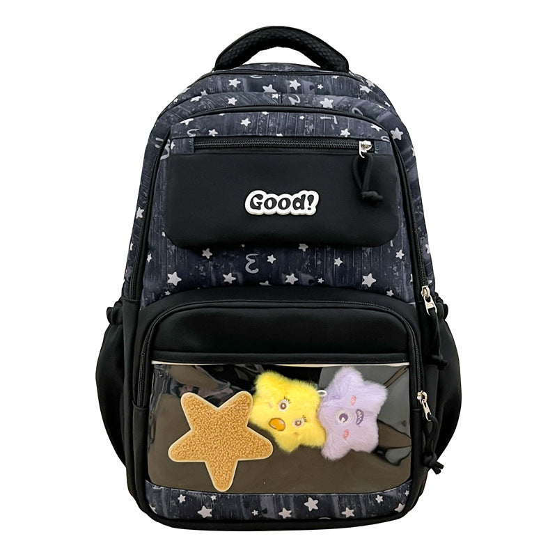 Children's Starry Print School Backpack Stornfield