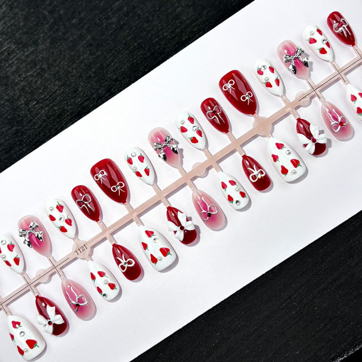 Decorative Press-On Nail Art Set 1790746252