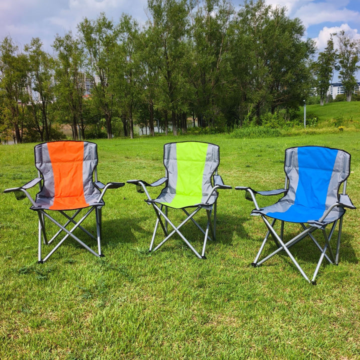 Ladies Camping Chair with Ergonomic Backrest Stornfield