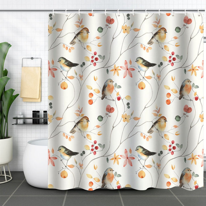 Nature-Inspired Shower Curtain Stornfield