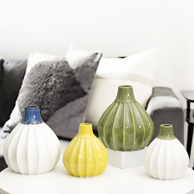 Artistic Curved Ceramic Vase Stornfeild