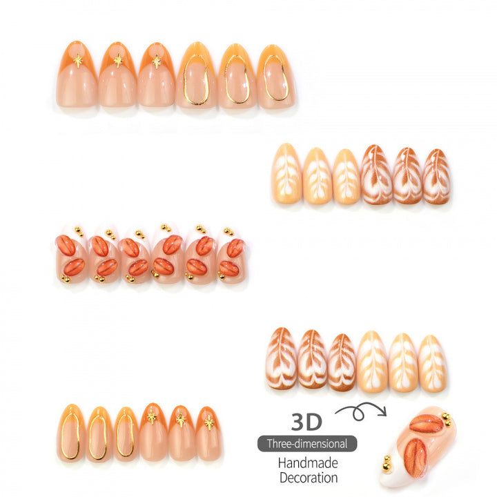 Artistic Abstract Nail Art Set