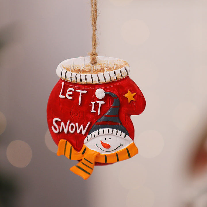 Decorative Christmas stocking with reindeer motif Stornfield