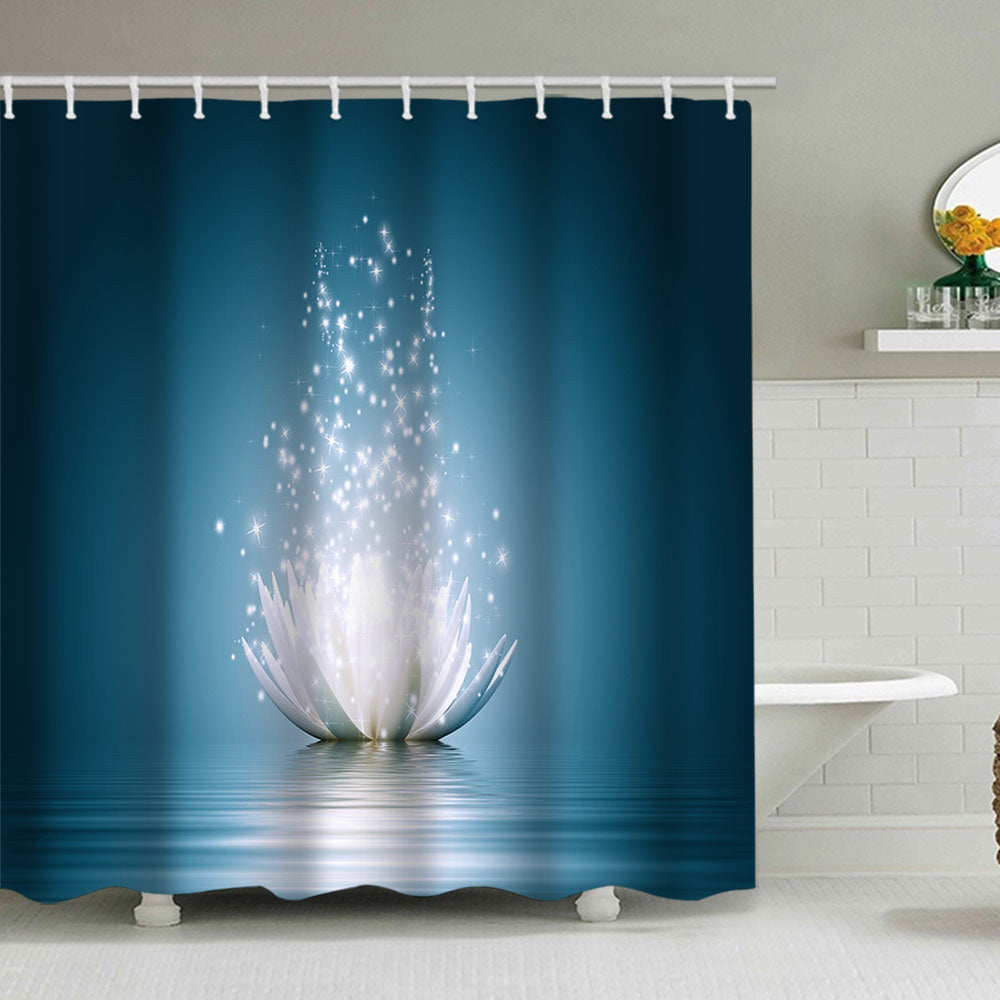 Tranquil Zen Nature Shower Curtain Stornfield