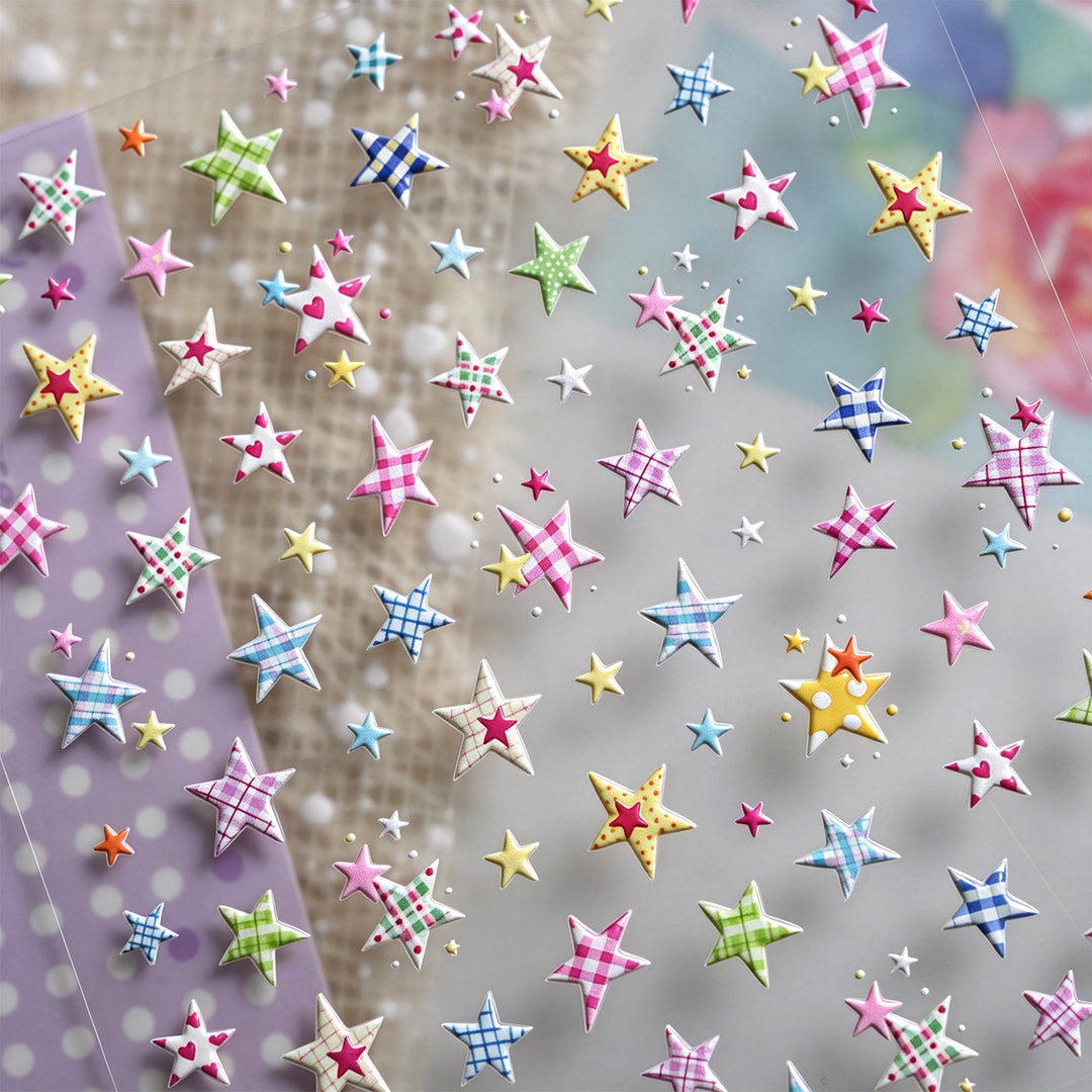 Decorative Star Nail Art Stickers