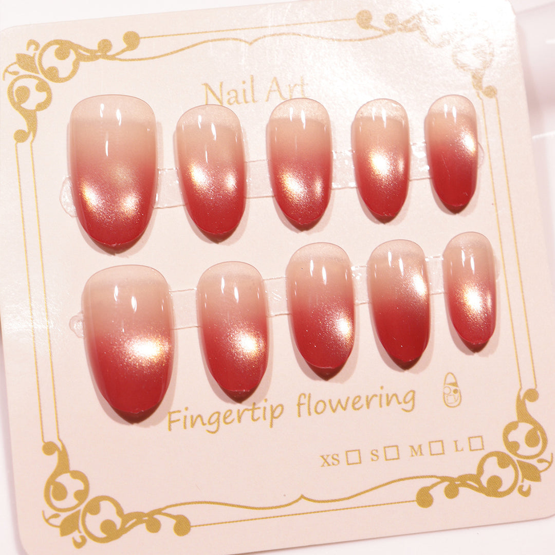 Ombre Gradient Press-On Nail Tips Stornfield