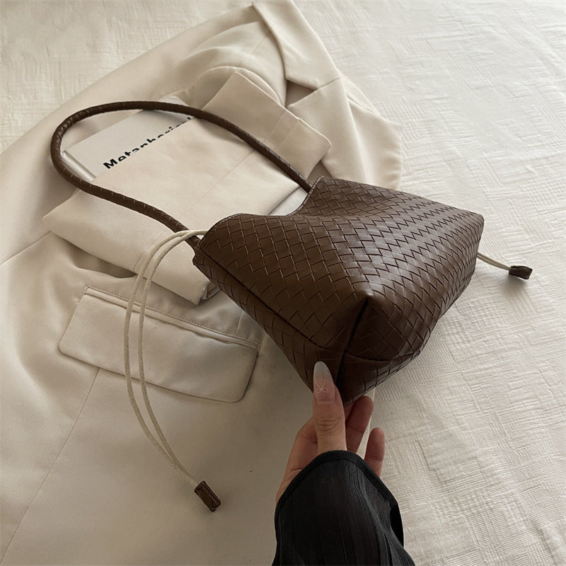 Woven Textured Handbag