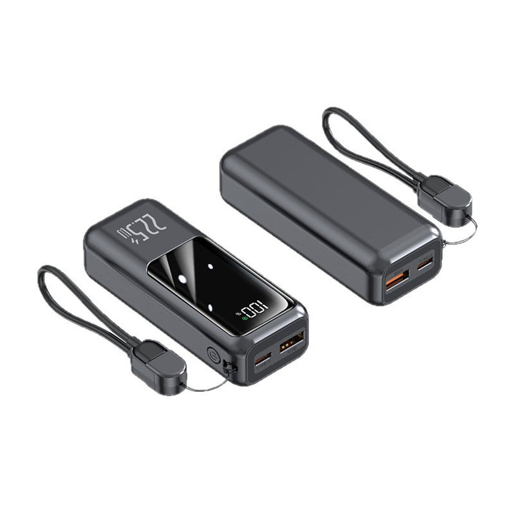 Portable power bank with digital energy display and fast charging function Stornfield