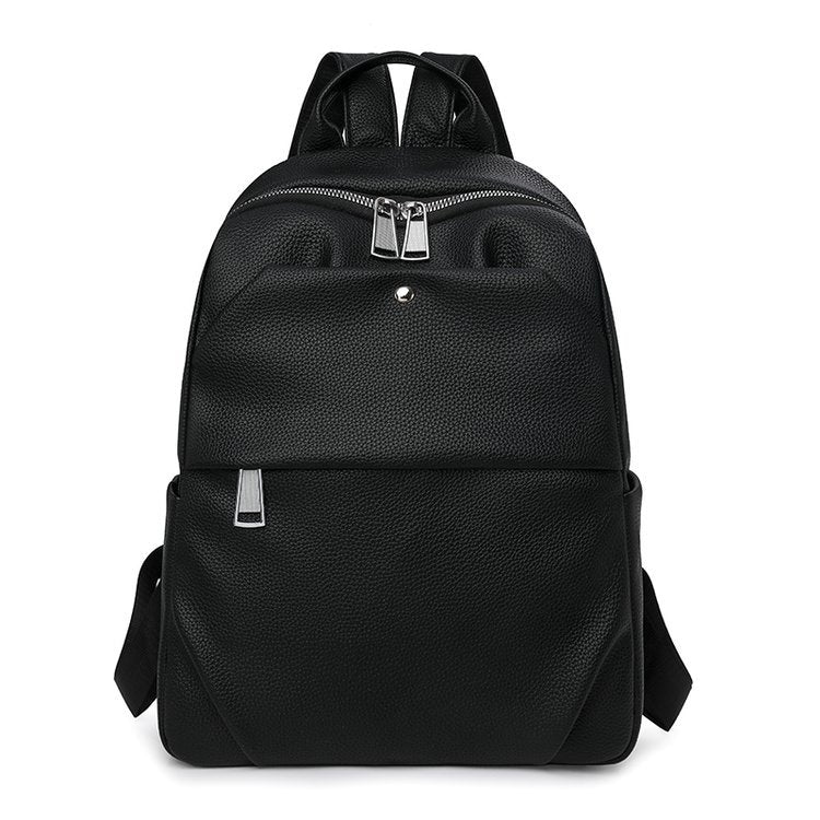 Premium Leather Laptop Backpack Stornfield