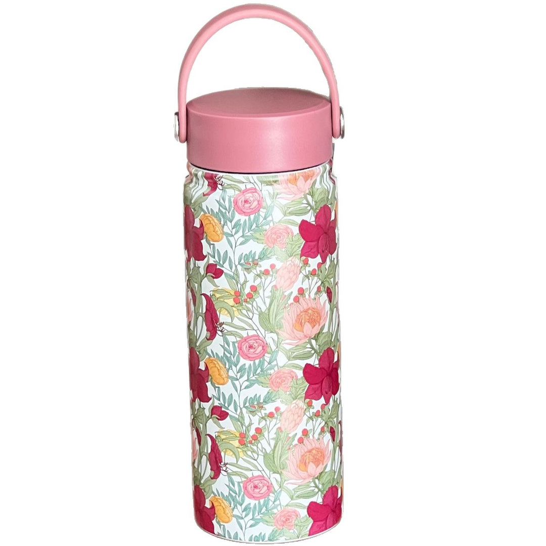 Women Trendy Flower Thermos Bottle Stornfield