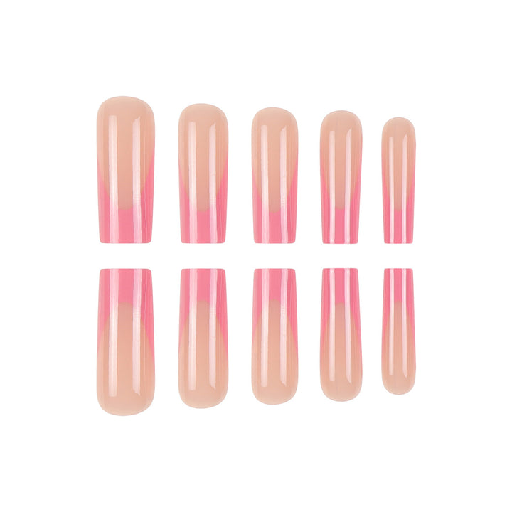 High-Gloss Long Press-On Nail Extensions Stornfield