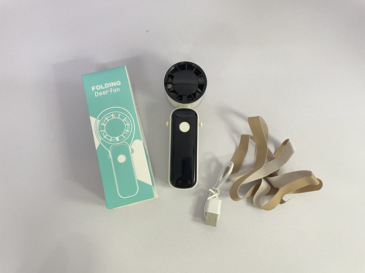 Unisex Portable Folding Fan with USB Charging Stornfield