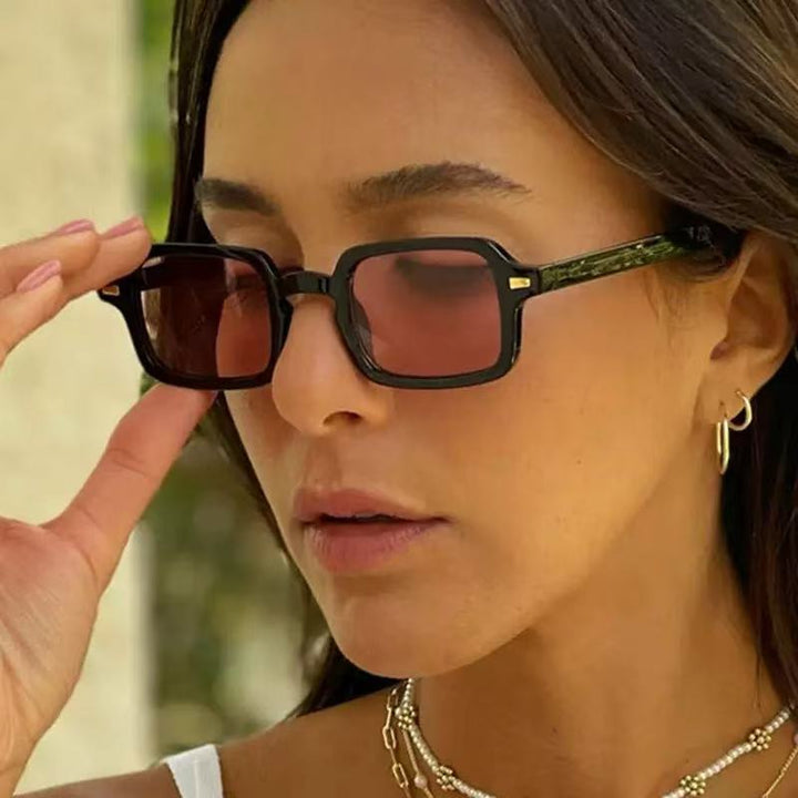 Vintage Inspired Square Frame Sunglasses Stornfield