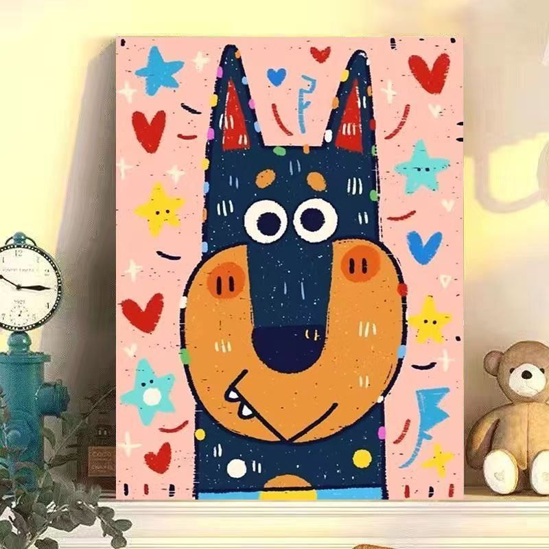 Playful Cat-Themed Canvas Wall Art Stornfield