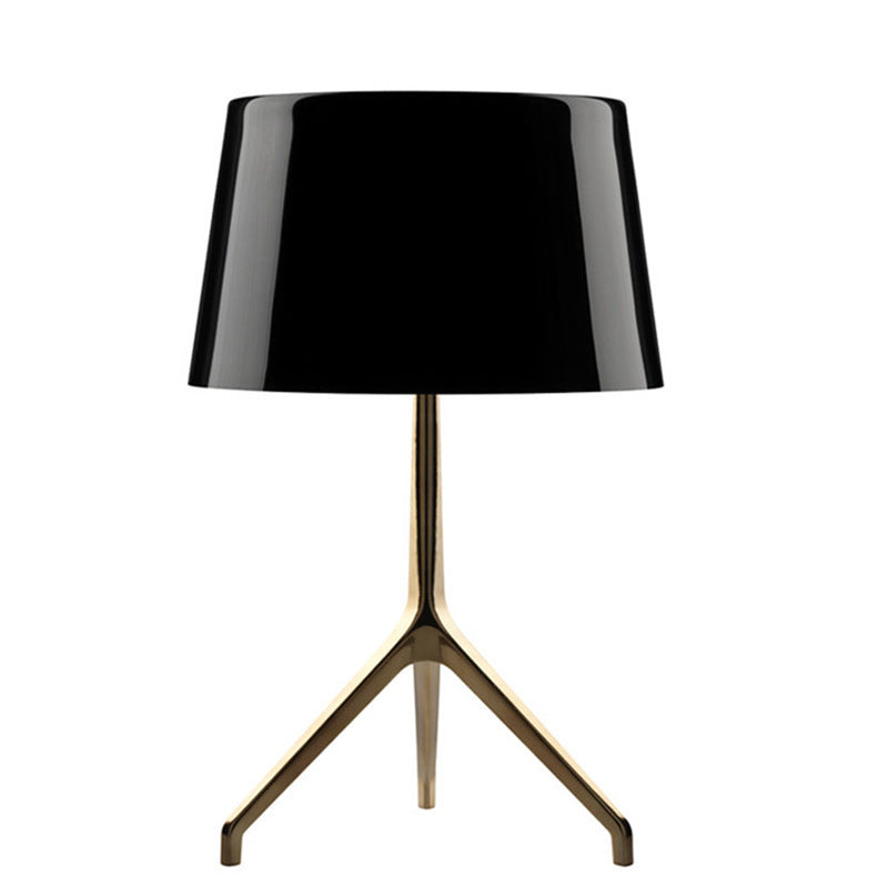 Modern Table Lamp with Sleek Metallic Base