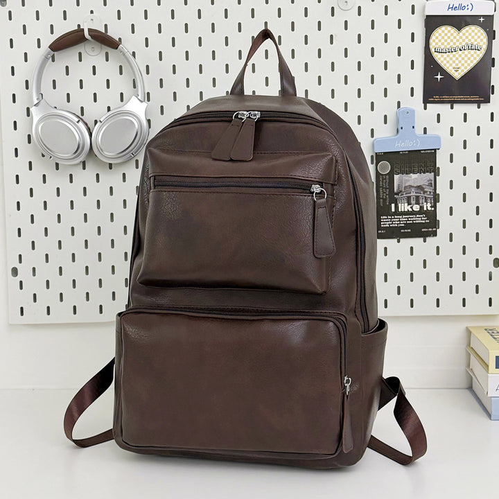 Modern Leather Backpack Stornfield