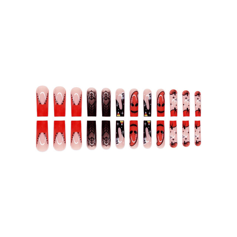 Halloween-Themed Press-On Nail Extensions Stornfield