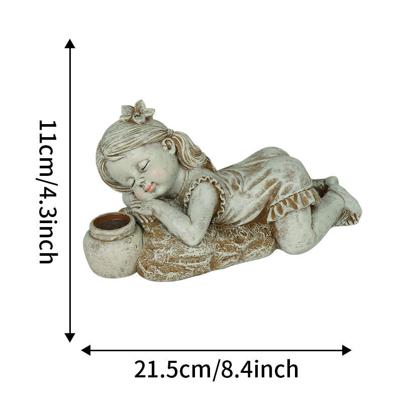Decorative Angel Figurine Candle Holder