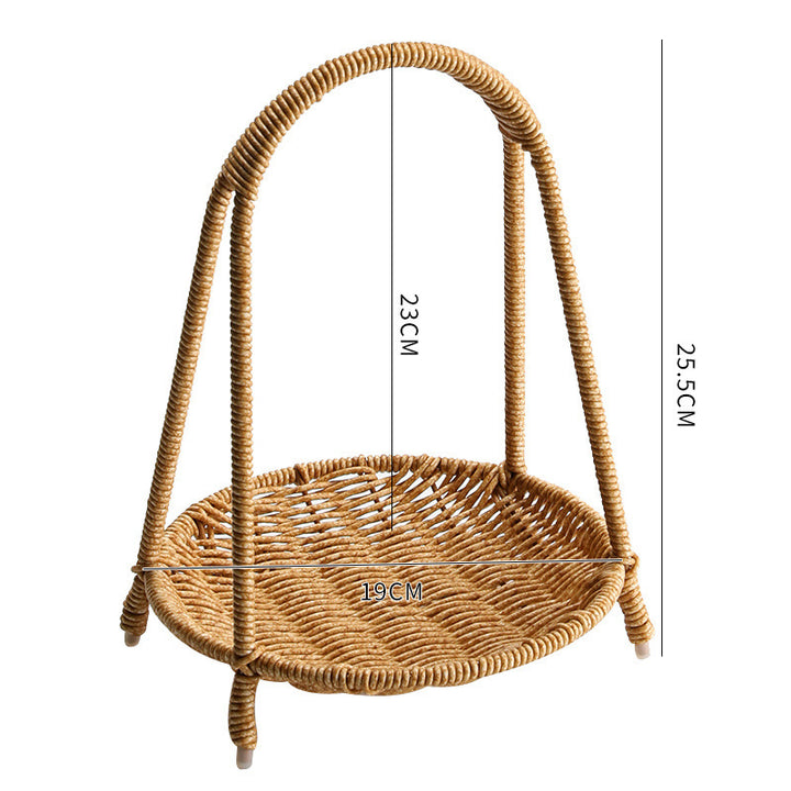 Handcrafted Wicker Storage Basket Stornfield