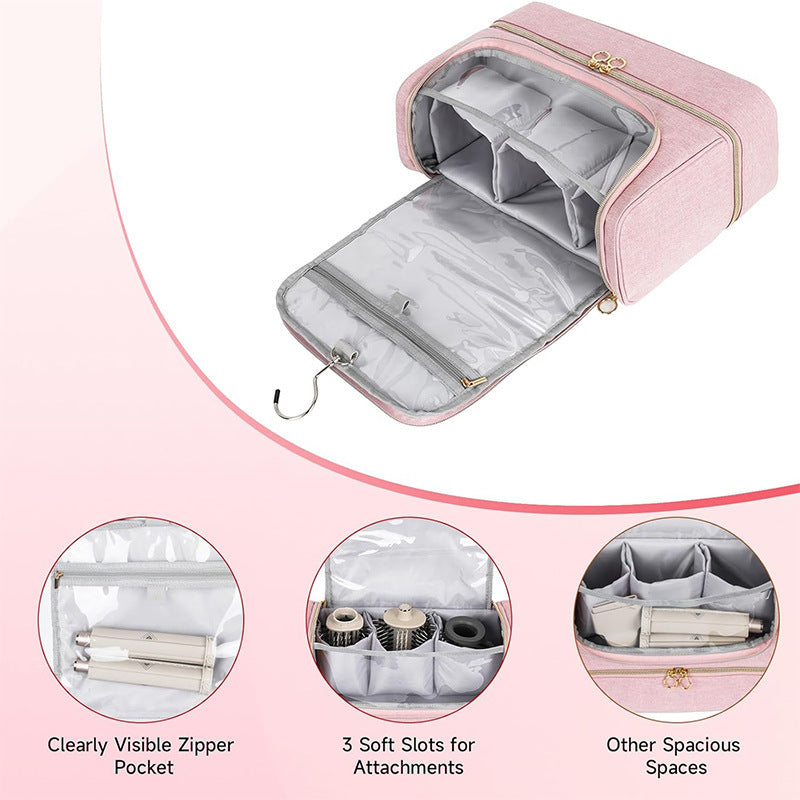Cosmetic storage bag with modular compartments Stornfield