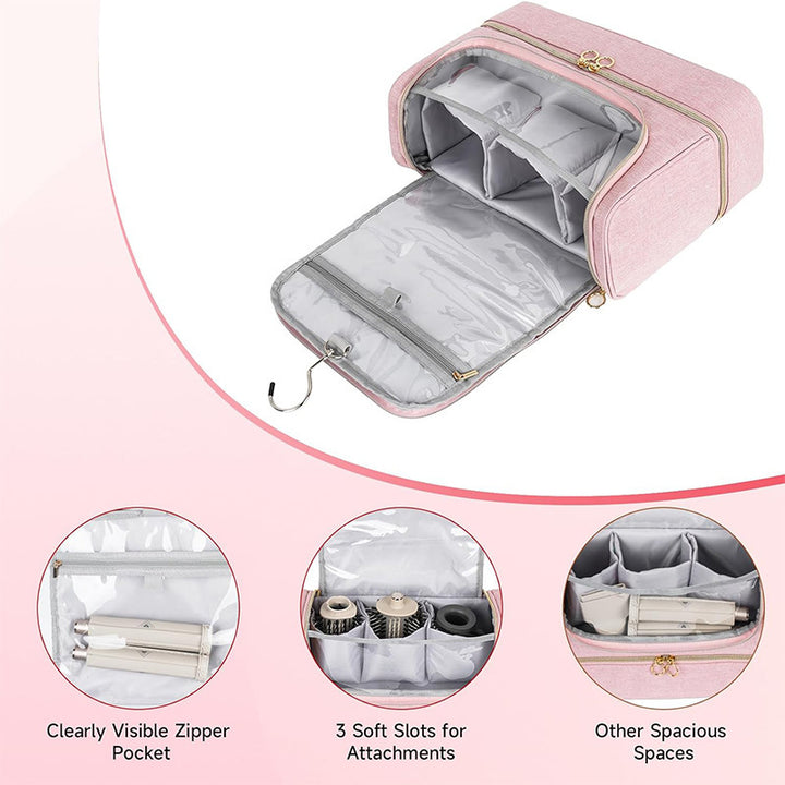 Cosmetic storage bag with modular compartments Stornfield