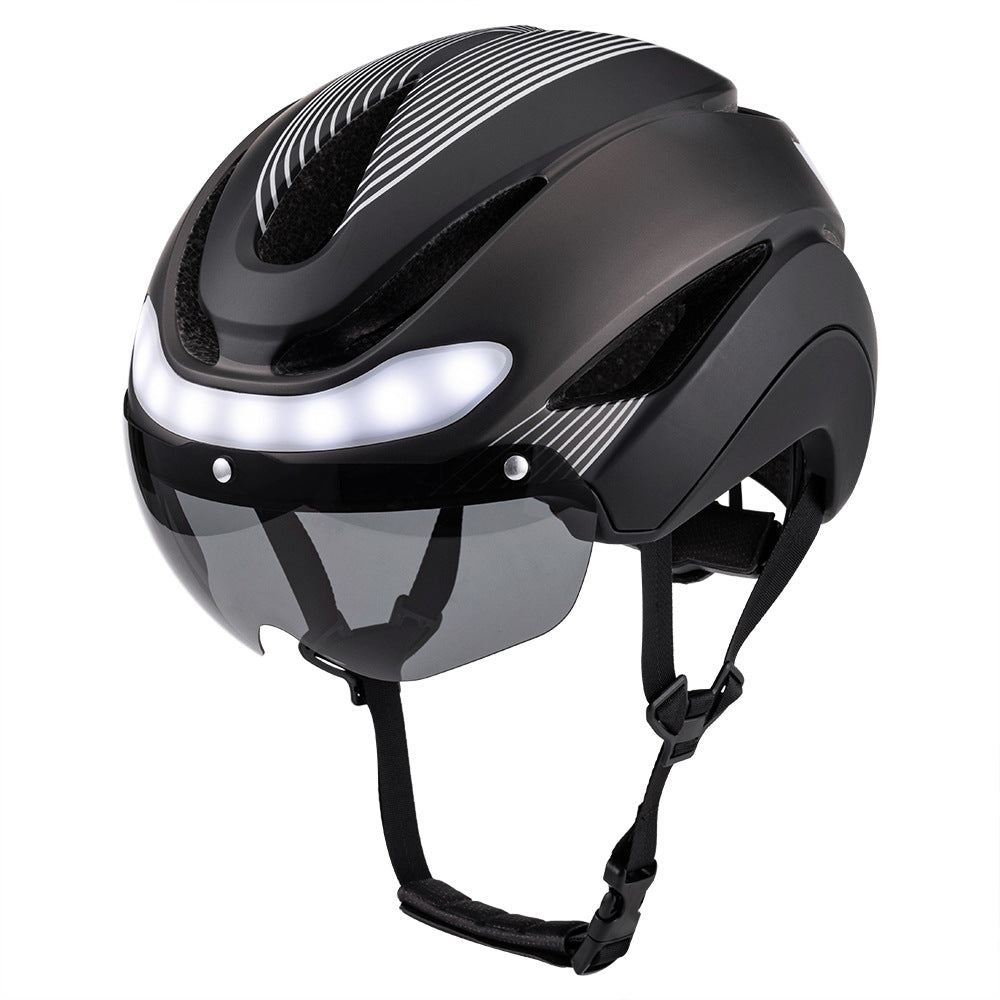 Advanced Cycling Helmet with Integrated Safety Light Stornfield