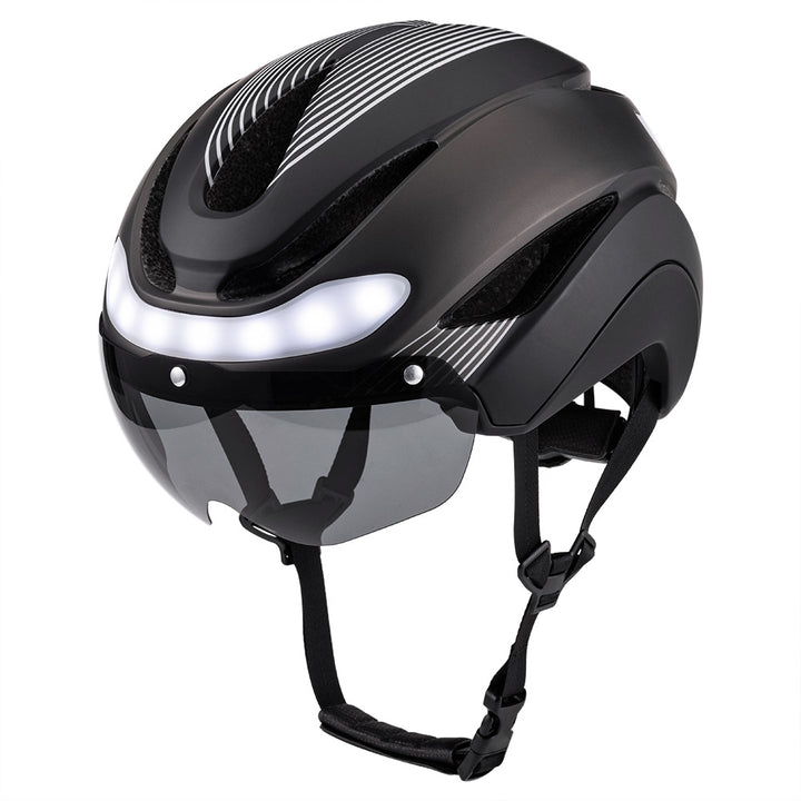 Advanced Cycling Helmet with Integrated Safety Light Stornfield
