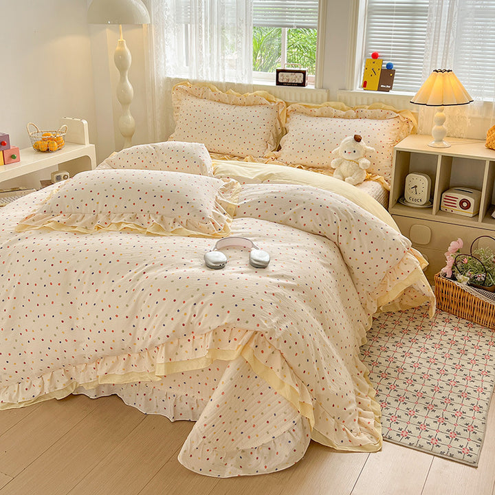 Playful Polka Dot Bedding Set