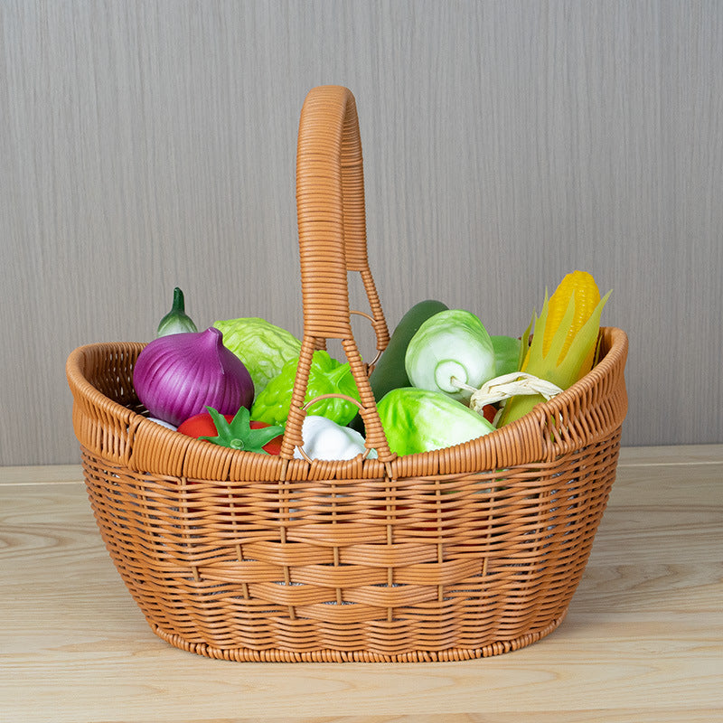 Handwoven Decorative Picnic Basket Stornfield