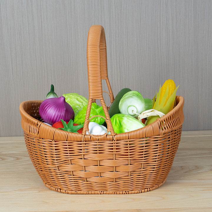 Handwoven Decorative Picnic Basket Stornfield