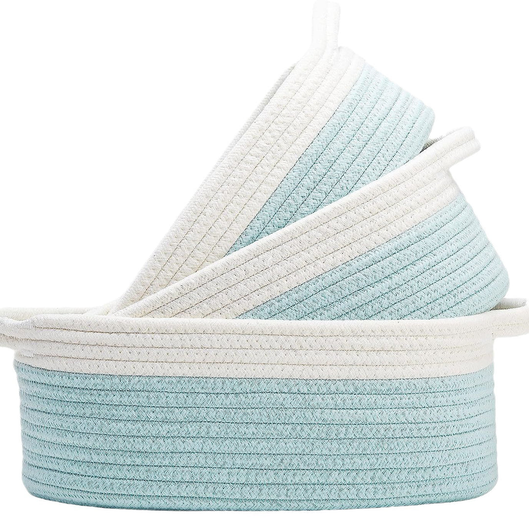Ladies durable and stylish storage basket in layered look Stornfield