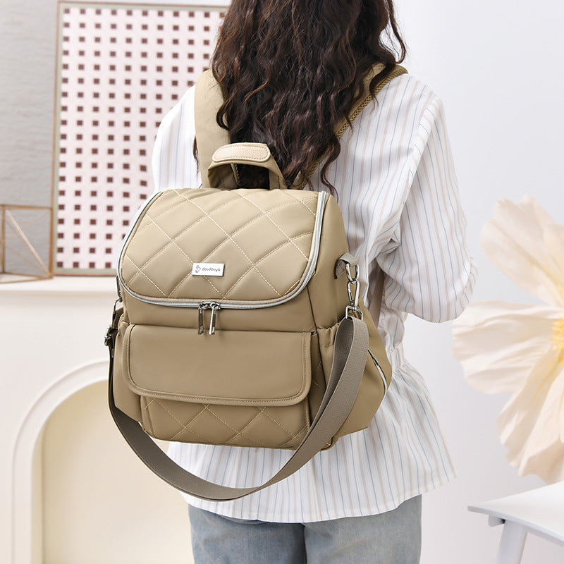 Quilted Multi-Functional Backpack Stornfield