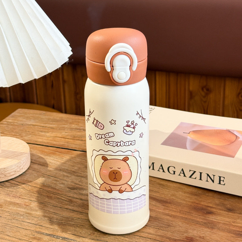 Ladies Insulated Drinking Bottle with Colorfully Designed Animal Motif Stornfield