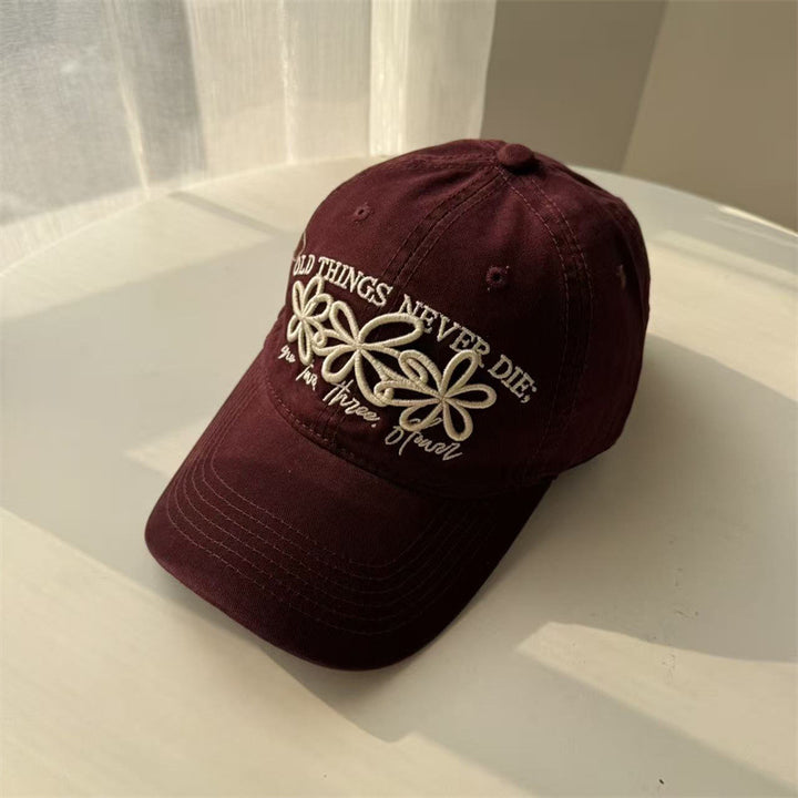 Women's Embroidered Floral Baseball Cap Stornfield 1783922211